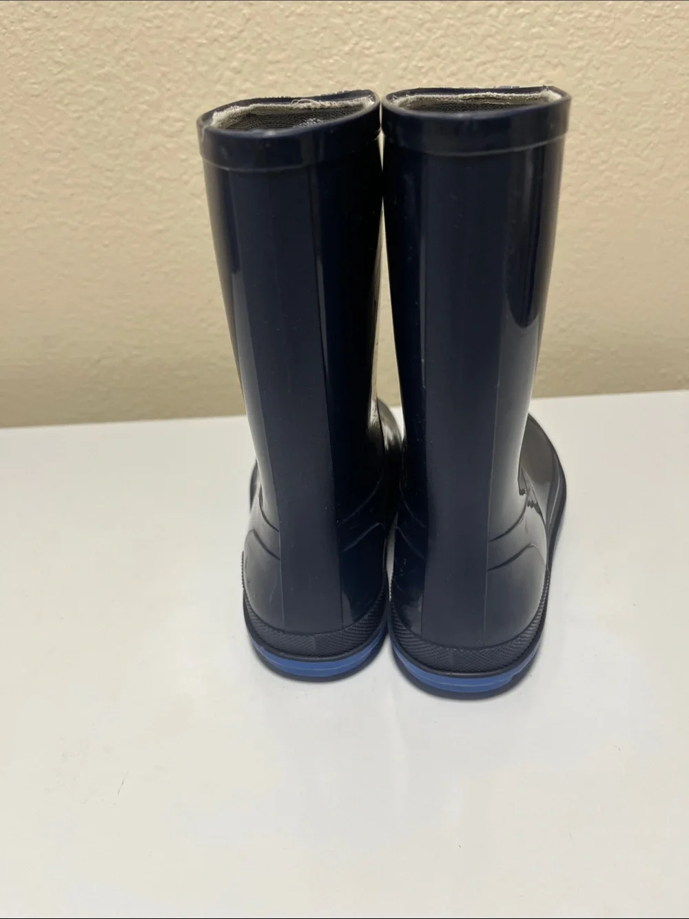 wonder nation Navy Kids Rain Boots